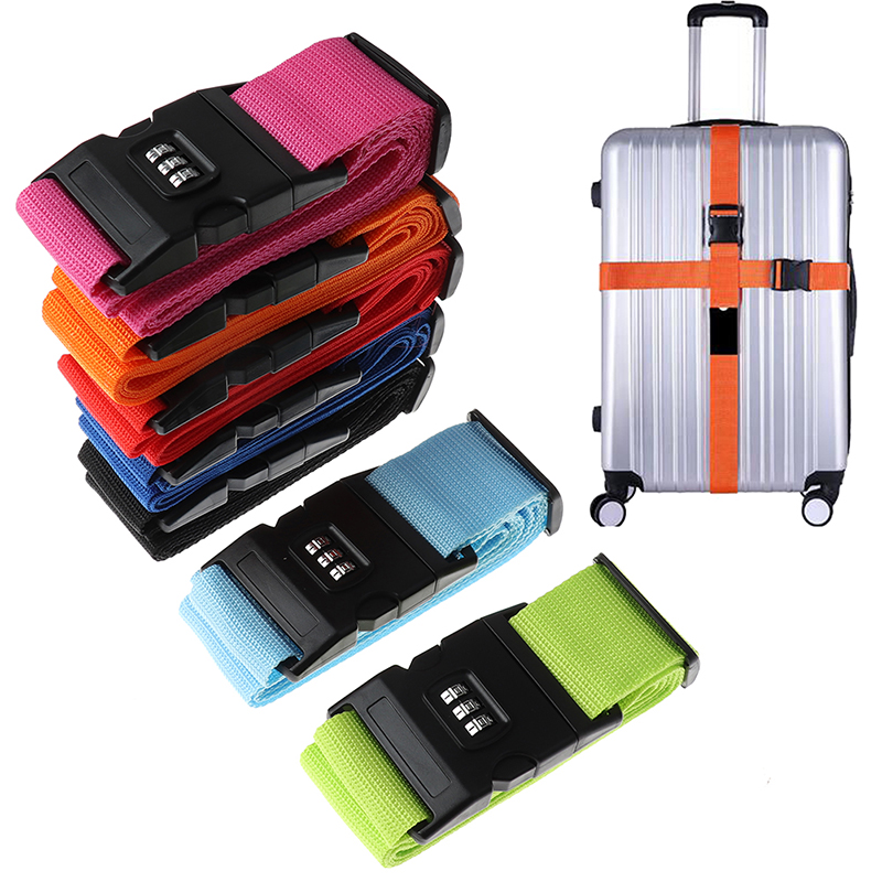Travel Accessories Luggage Straps - Радужная упаковка для кодового замка, 2