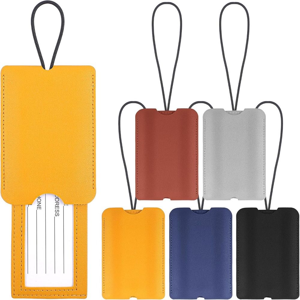 Travel Accessories Luggage Straps - Багажная бирка из искусственной кожи, выдвижная,