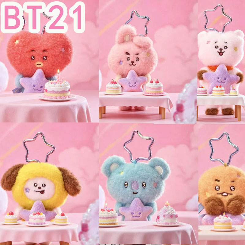 Travel Accessories Pouch - Плюшевая кукла-брелок BT21 Travel Series 2026