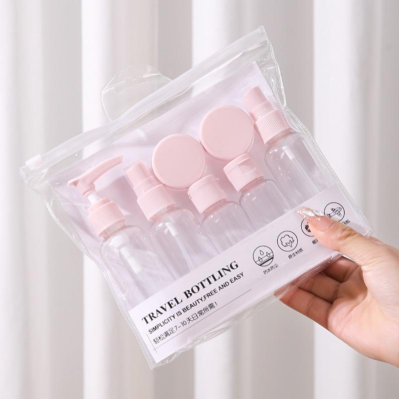 Travel Accessories Needed - 【M】1 комплект дорожных многоразовых бутылочек-контейнеров для