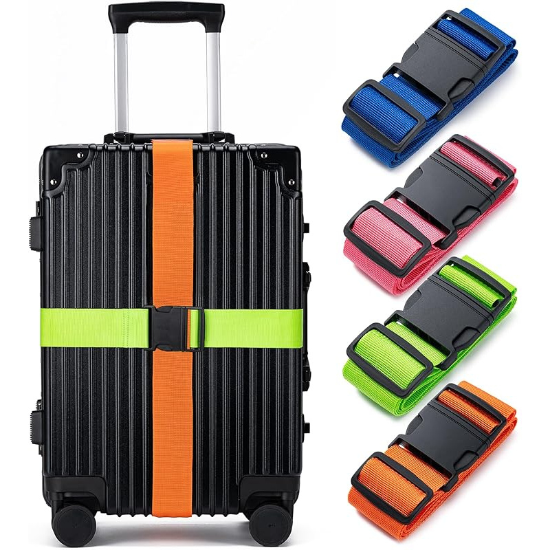 Travel Accessories Luggage Straps - Набор из 4 ремней для багажа,