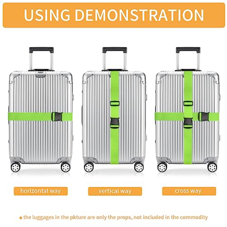 Ремни для багажа, 79 дюймов, д – обзор и цена Travel Accessories Luggage Straps