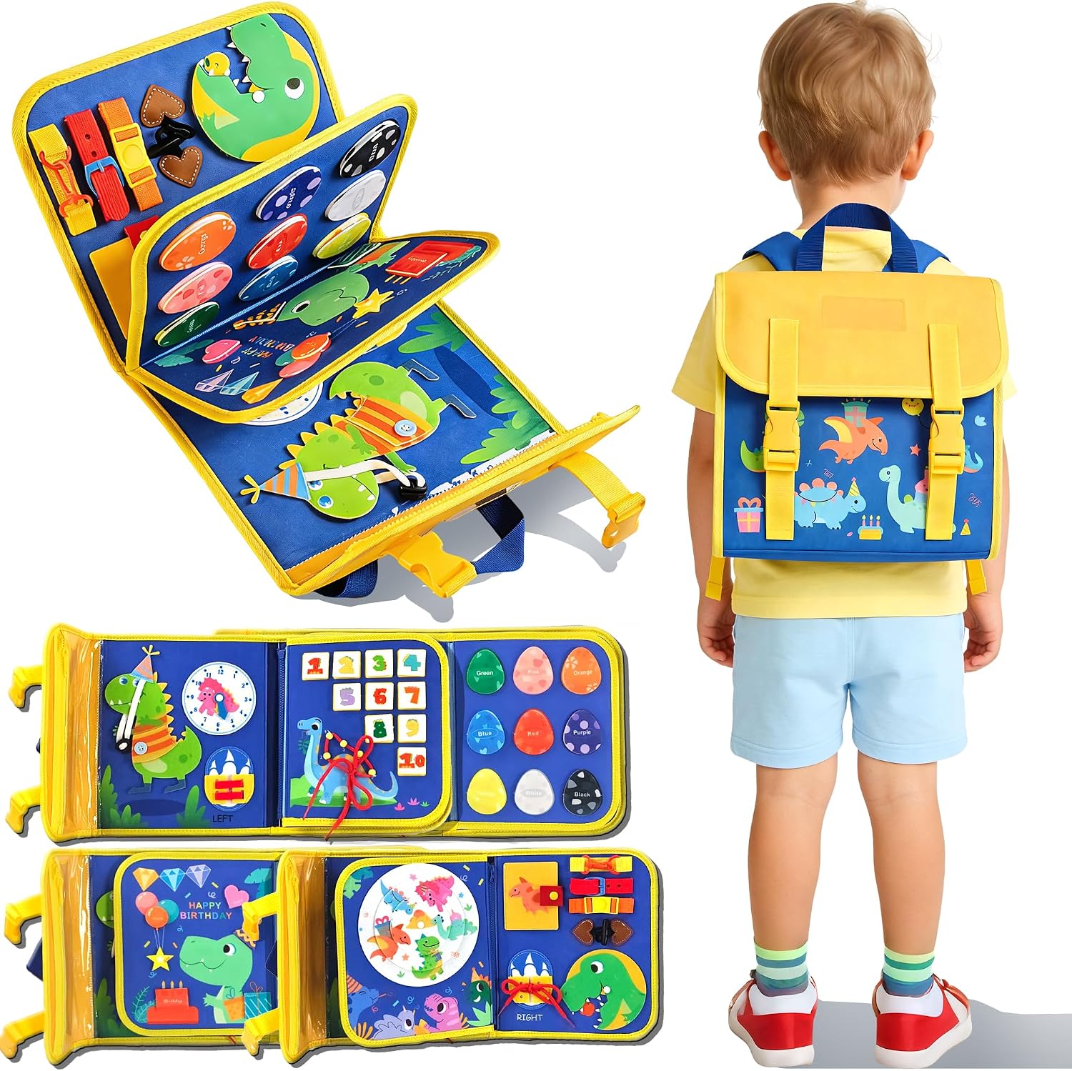 Рюкзак-бизиборд для малышей с  – обзор и цена Travel Accessories For Toddlers