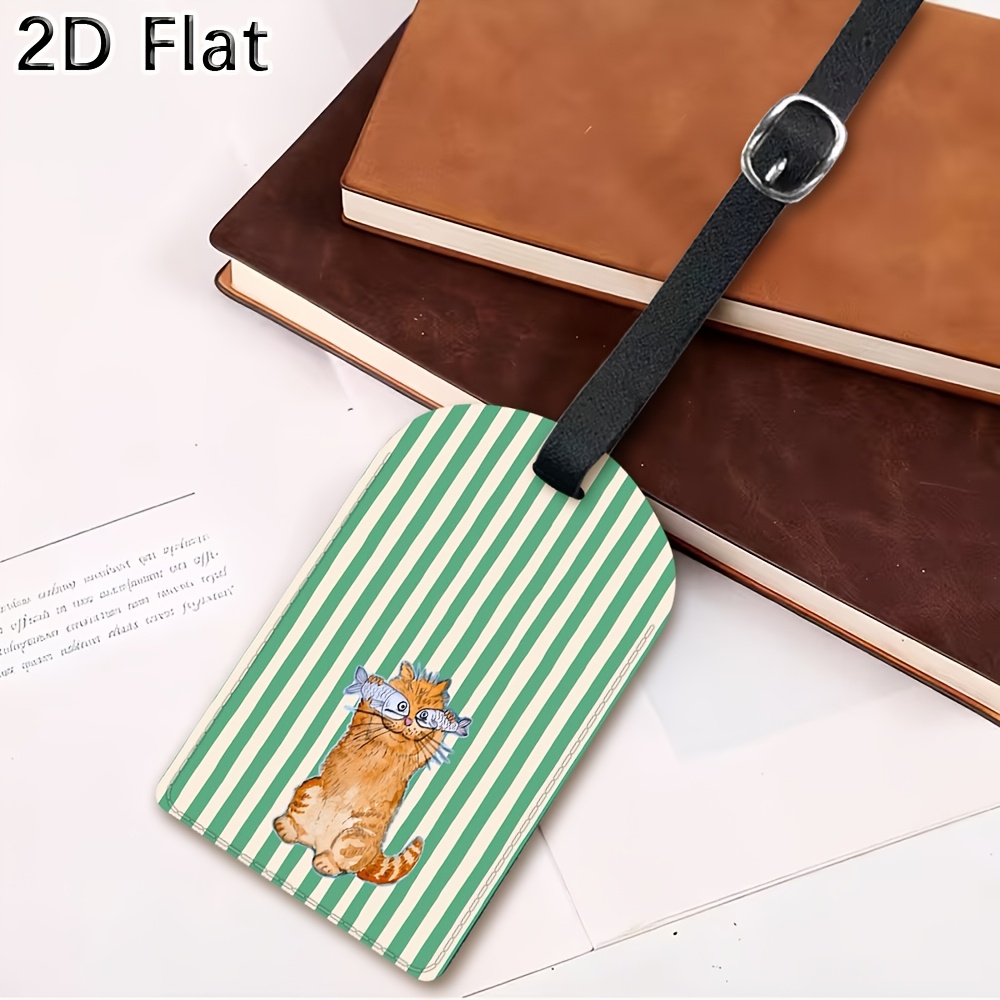 Бирка для багажа с милым котик – обзор и цена Travel Accessories Luggage Straps