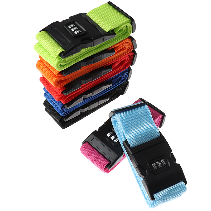 Радужная упаковка для кодового – обзор и цена Travel Accessories Luggage Straps