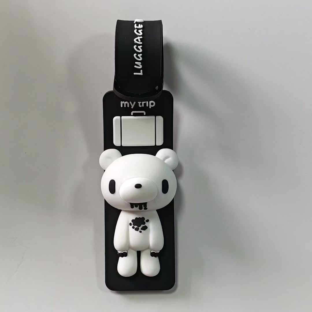 Милый мультяшный силиконовый б – обзор и цена Travel Accessories Luggage Straps