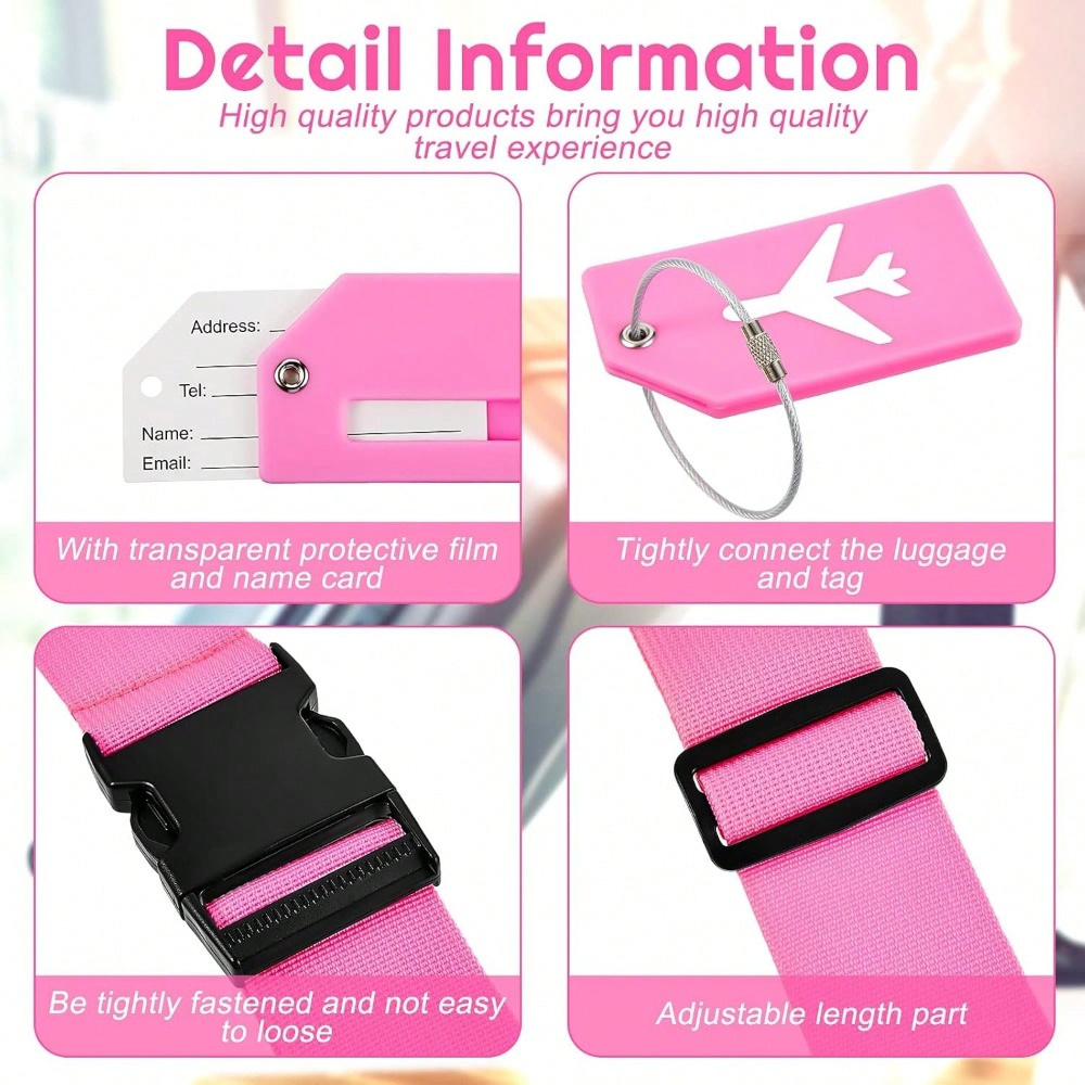 Набор ремней для багажа с бага – обзор и цена Travel Accessories Luggage Straps