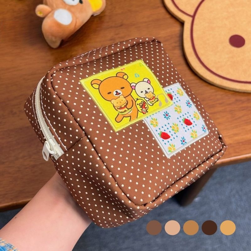 Косметичка Rilakkuma с точечны – обзор и цена Travel Accessories Pouch