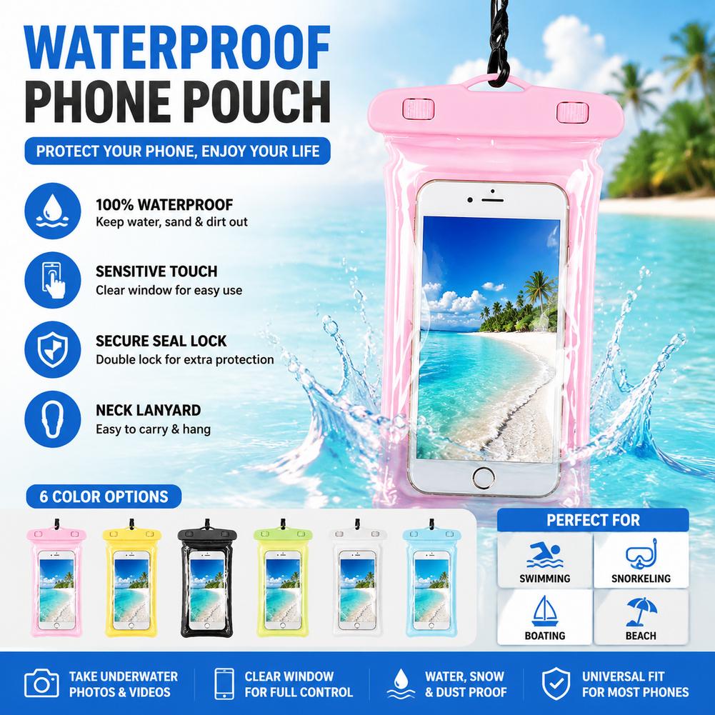 Прозрачный водонепроницаемый ч – обзор и цена Travel Accessories Pouch