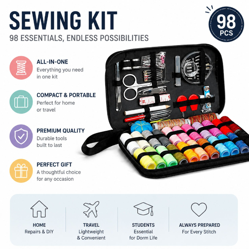 Набор для шитья и рукоделия из – обзор и цена Travel Accessories Kit