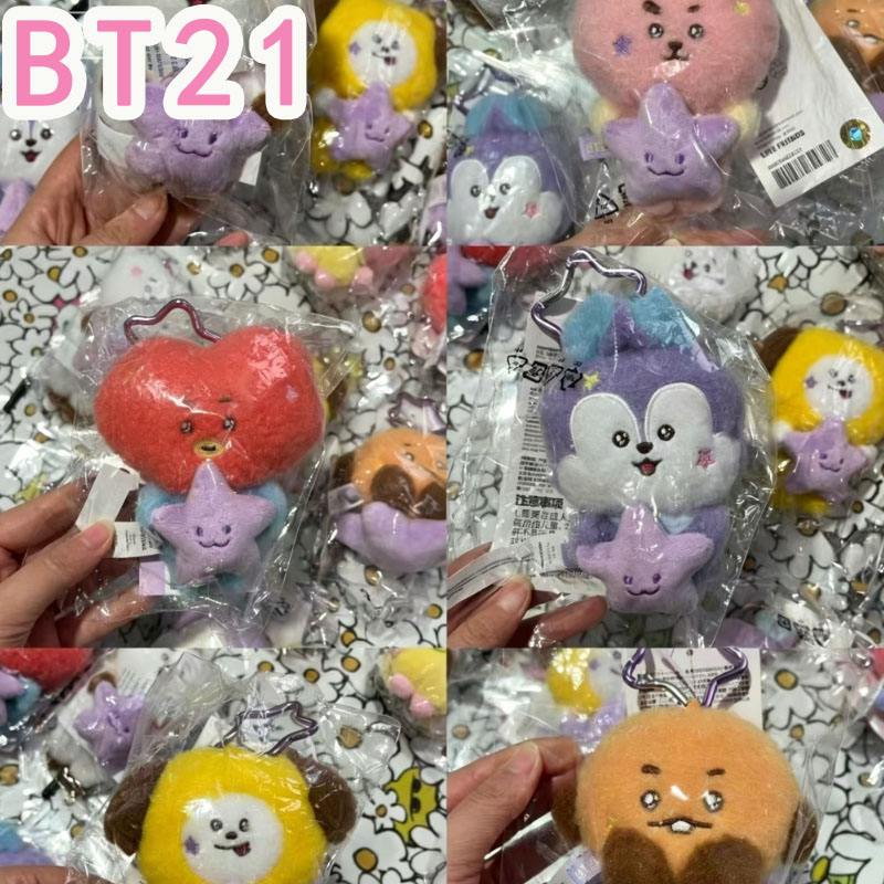 Плюшевая кукла-брелок BT21 Tra – обзор и цена Travel Accessories Pouch