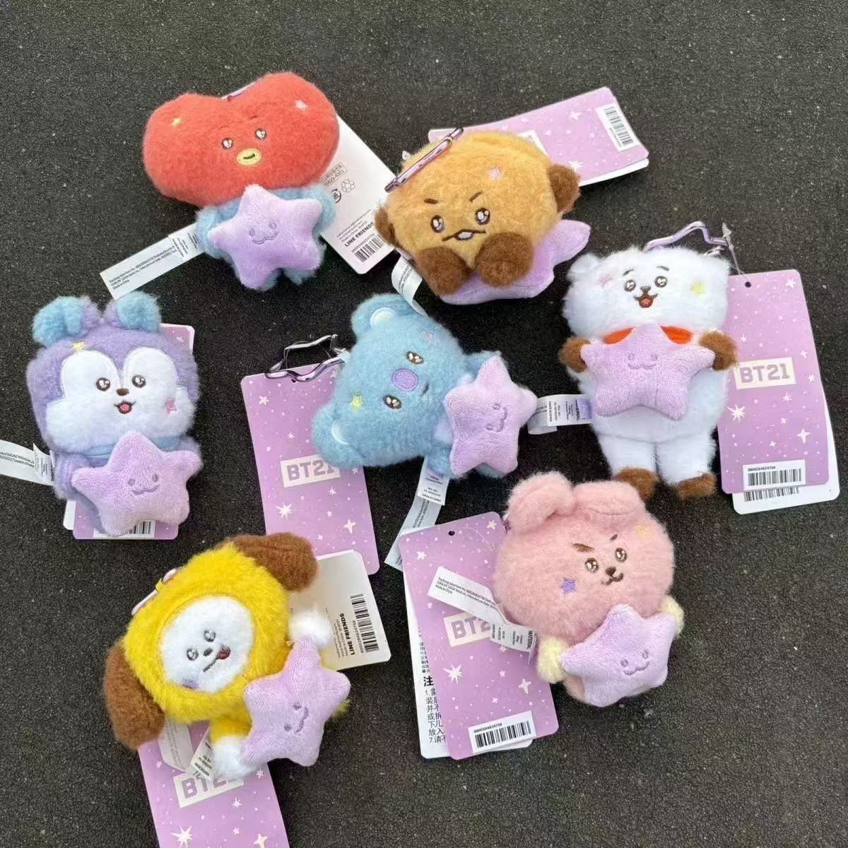 Плюшевая кукла-брелок BT21 Tra – обзор и цена Travel Accessories Pouch