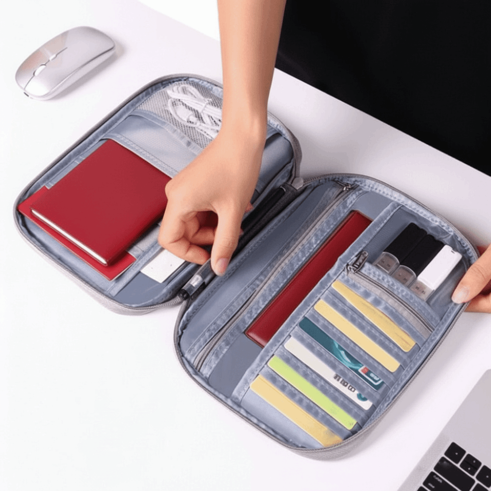Креативная однотонная сумка дл – обзор и цена Travel Accessories Bag For Men